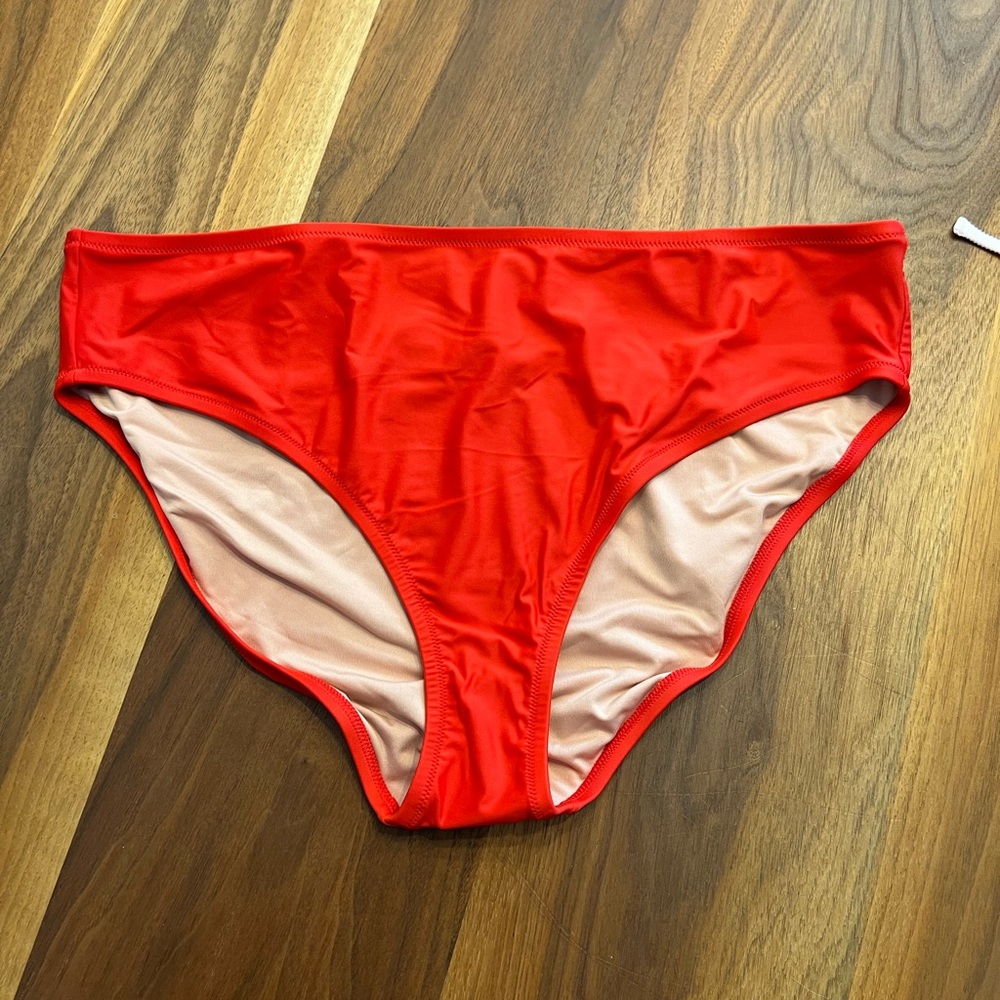 JCrew high waisted bikini bottom